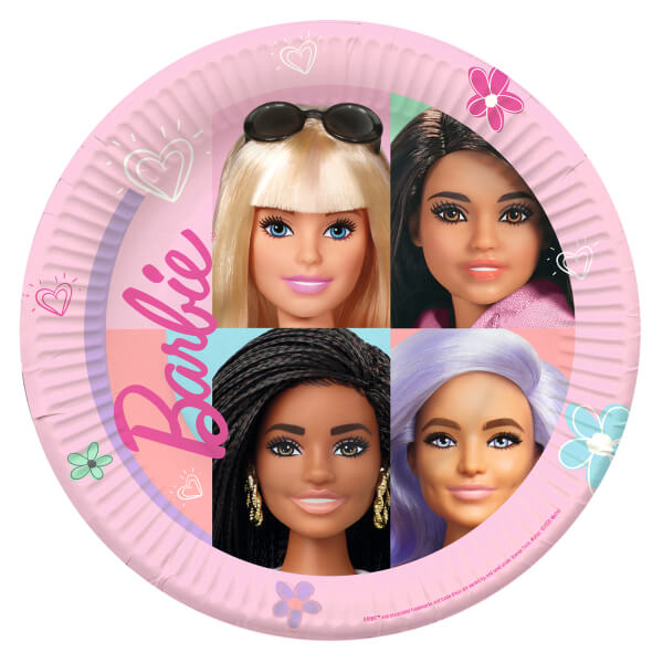 Tovaglia di Plastica Barbie 120 x 180 cm Economica